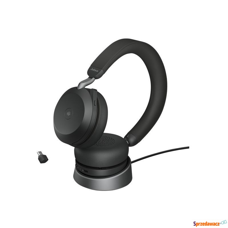 Nauszne Jabra Evolve 2 75 Link380c MS Stereo Stand - Słuchawki - Rybnik