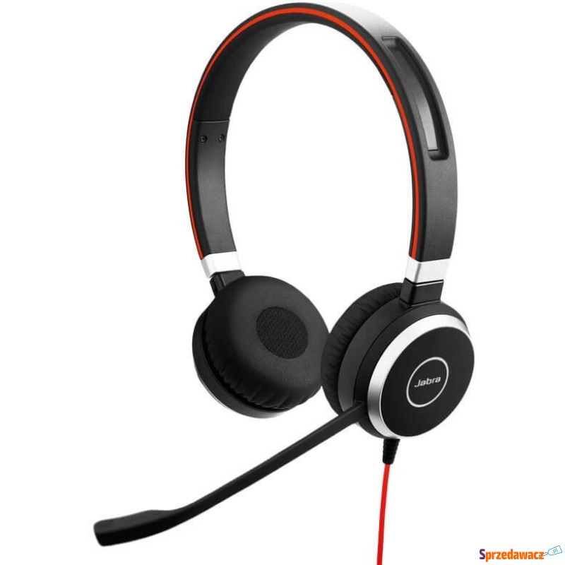 Nauszne Jabra Evolve 40 DUO 3,5mm (bez USB) - Słuchawki - Jabłowo