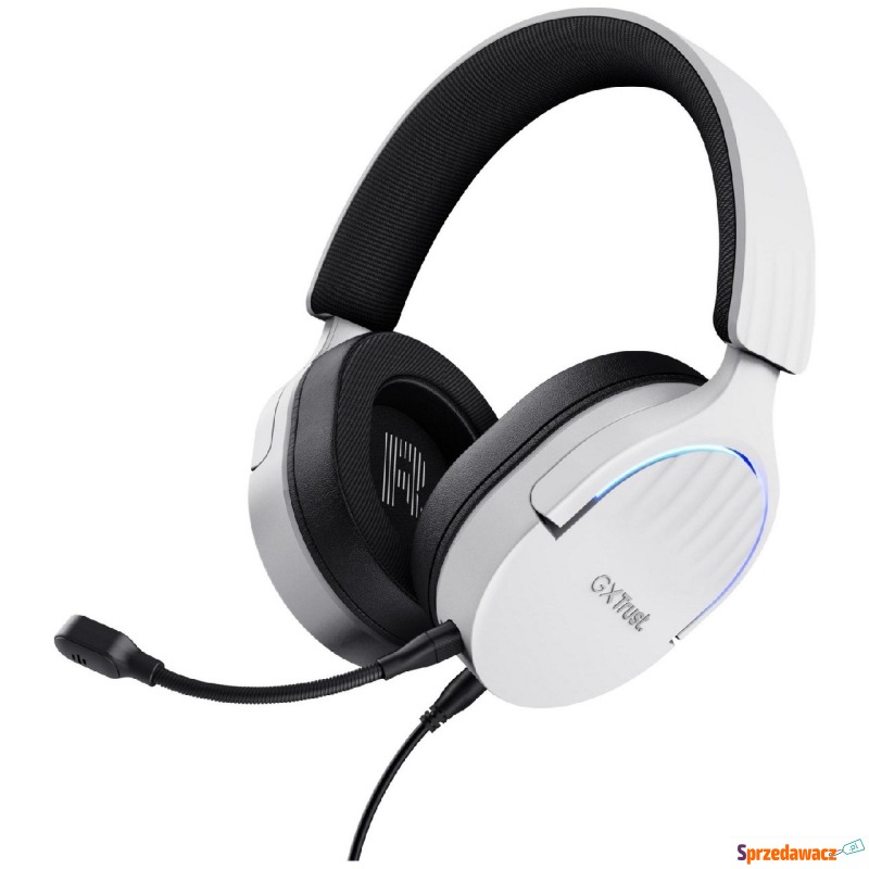 Nauszne Trust GXT490W Fayzo 7.1 USB Headset Białe - Słuchawki - Płock