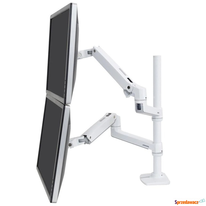 Ergotron LX Dual Stacking Arm (biały) - Uchwyty do telewizorów - Będzin