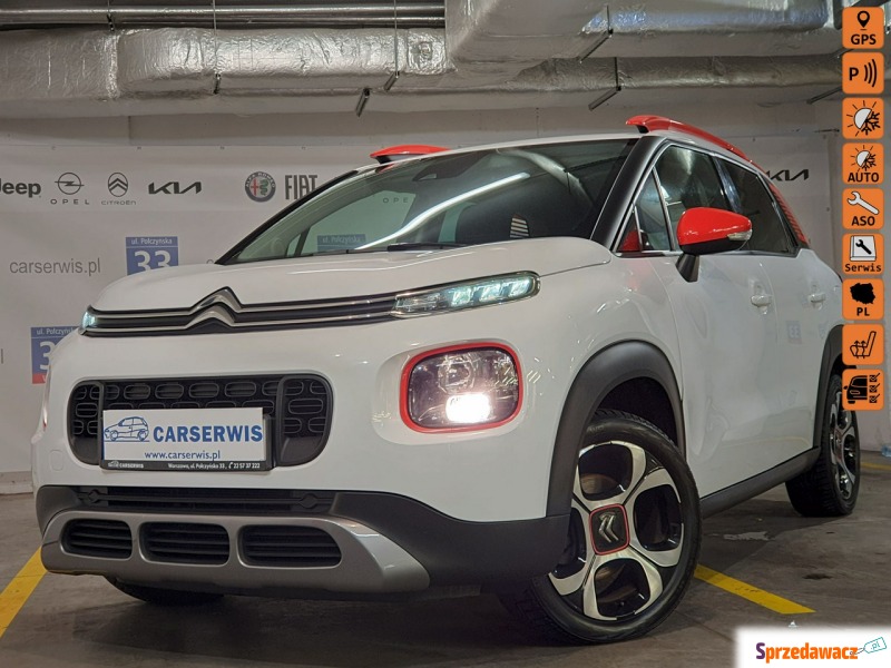 Citroen C3 Aircross  SUV 2018,  1.2 benzyna - Na sprzedaż za 51 800 zł - Warszawa