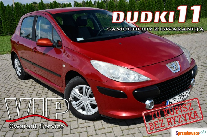 Peugeot 307 - 1,4Benzyna. Klimatyzacja,Hak,El... - Samochody osobowe - Kutno