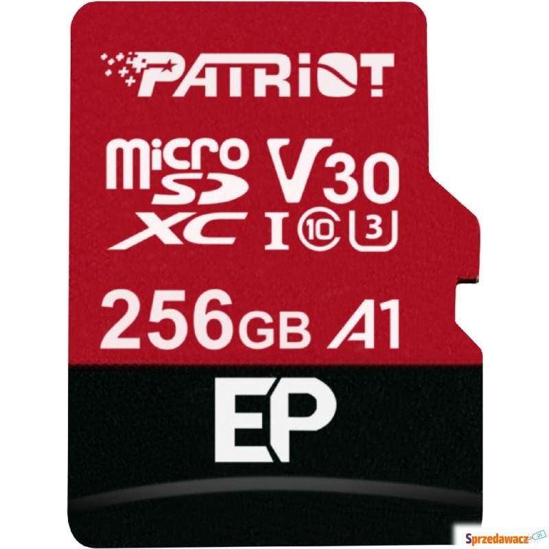 Patriot EP Series 256GB microSDXC V30 - Karty pamięci, czytniki,... - Gdańsk