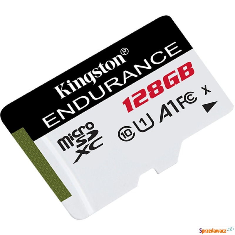 Kingston High Endurance microSDXC 128GB Class... - Karty pamięci, czytniki,... - Zielona Góra