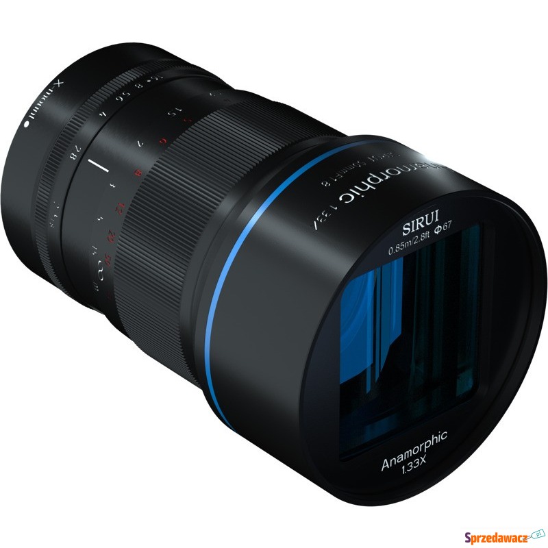 Stałoogniskowy Sirui anamorphic lens 1,33x 50mm... - Obiektywy, tuleje, p... - Słupsk