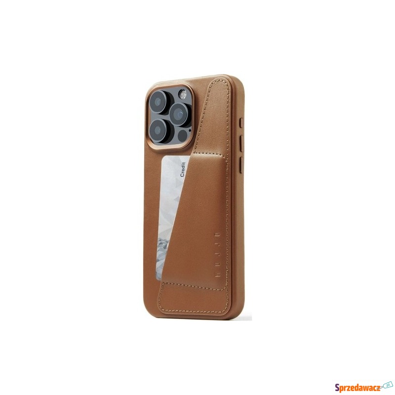 Etui Mujjo Full Leather Wallet Case MagSafe do... - Etui na telefon - Zielona Góra