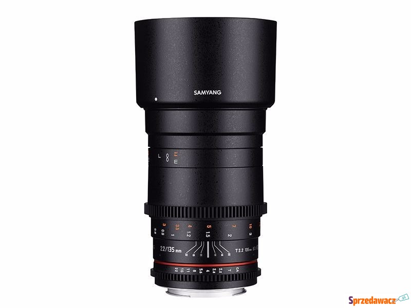 Stałoogniskowy Samyang 135mm T2.2 VDSLR ED UMC... - Obiektywy, tuleje, p... - Płock