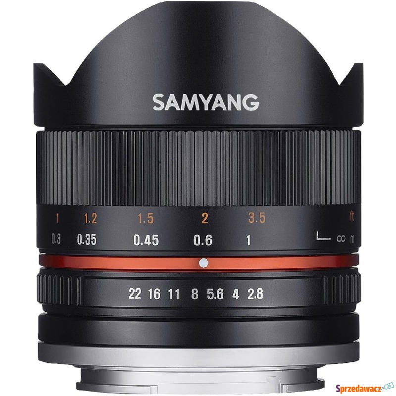 Stałoogniskowy Samyang 8mm F2.8 Sony E Fish-eye... - Obiektywy, tuleje, p... - Opole