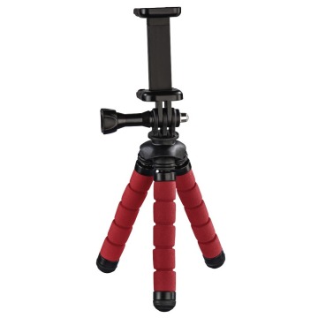 Tripod Hama mini statyw Flex 2w1 14 cm czerwony