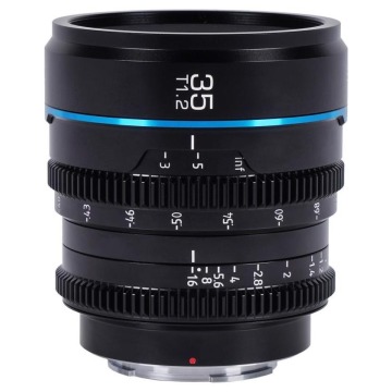 Sirui Cine Lens Nightwalker S35 35mm T1.2 MFT-Mount Black