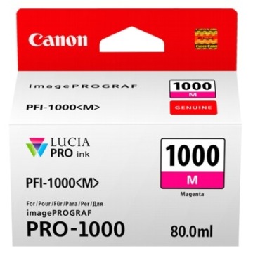 Tusz Oryginalny Canon PFI-1000M (0548C001) (Purpurowy) - DARMOWA DOSTAWA w 24h