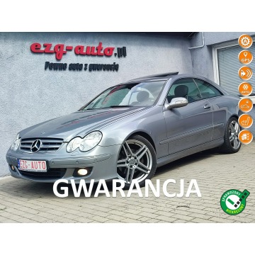 Mercedes CLK 200 - Kompresor 184KM bezwypadkowy navi automat Gwarancja