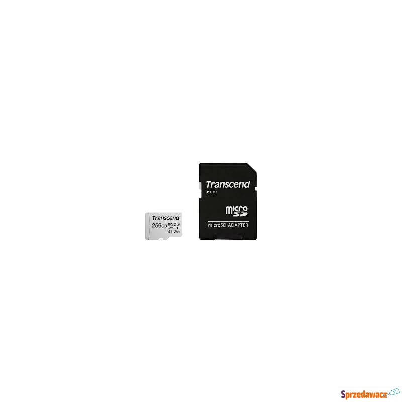 Transcend microSDXC 256GB W/ADAP/C10 TS256GUSD300S-A - Karty pamięci, czytniki,... - Opole