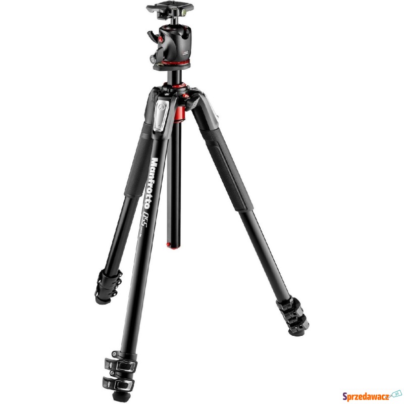 Tripod Manfrotto statyw 055XPRO3 z głowicą BHQ2 - Lampy błyskowe, statywy - Zamość