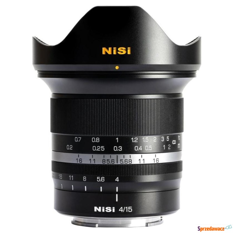 Stałoogniskowy NiSi Lens 15mm F4 Fuji X-Mount - Obiektywy, tuleje, p... - Grójec