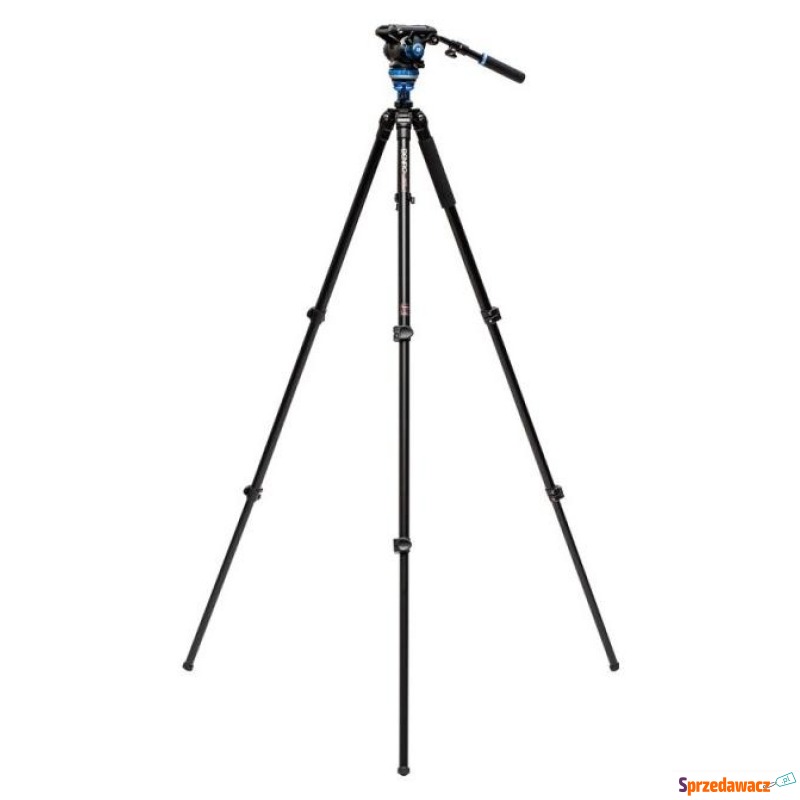 Tripod Benro statyw A2573F + głowica S6PRO - Lampy błyskowe, statywy - Lublin