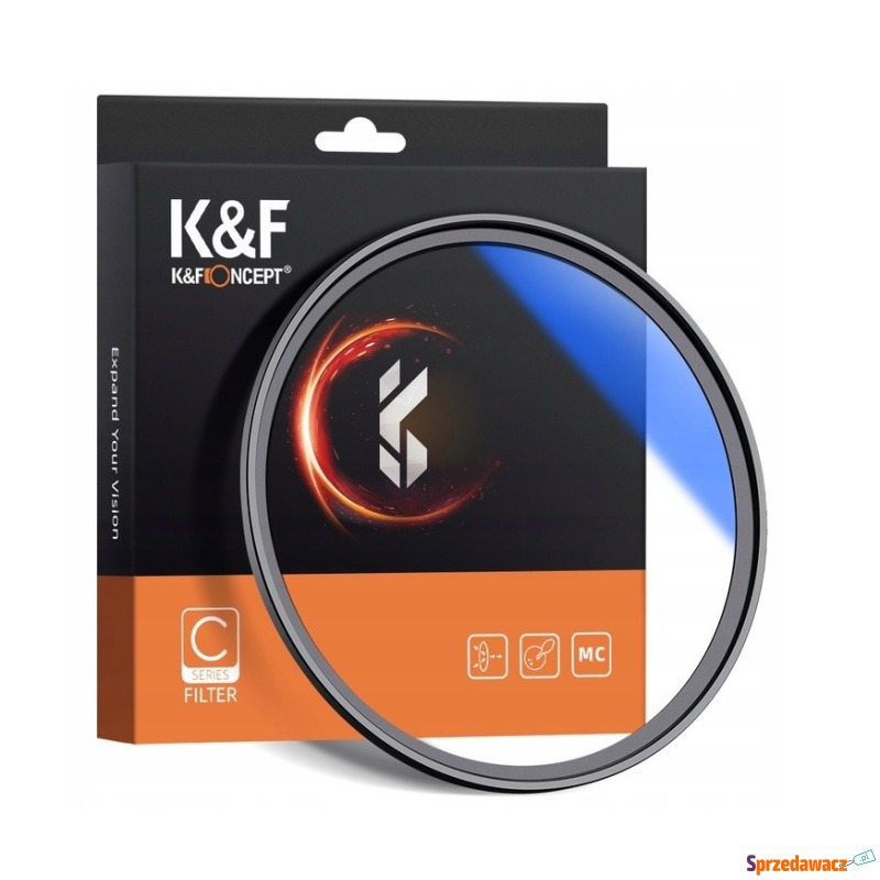 K&F Concept FILTR UV HD MC SLIM C HMC CONCEPT... - Akcesoria fotograficzne - Zielona Góra