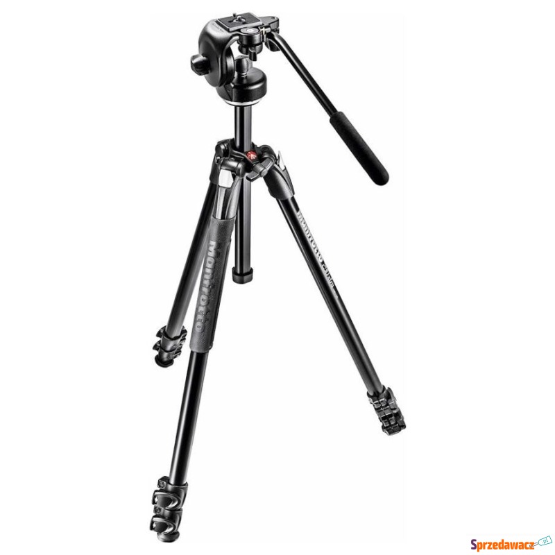 Manfrotto 290 Xtra Alu z głowicą 128RC - Lampy błyskowe, statywy - Lublin