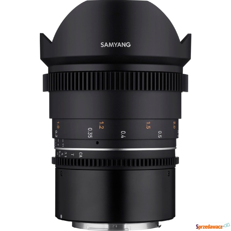 Stałoogniskowy Samyang 14mm T3.1 VDSLR MK2 Canon... - Obiektywy, tuleje, p... - Płock