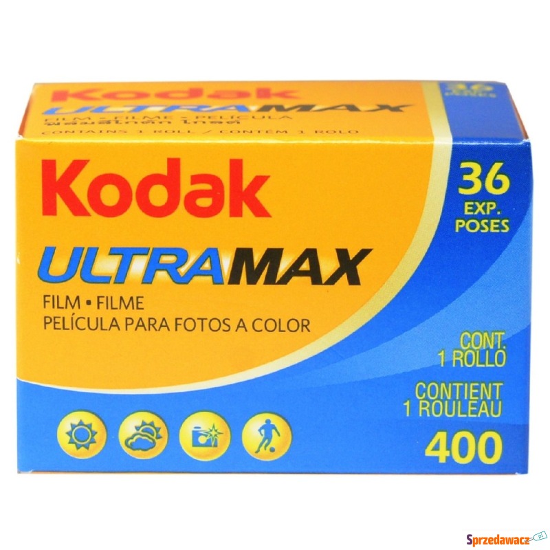 Kodak 135 ultramax 400-36x1 boxed - Akcesoria fotograficzne - Katowice