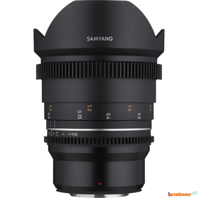 Stałoogniskowy SAMYANG 14MM T3.1 VDSLR MK2 MFT - Obiektywy, tuleje, p... - Włocławek