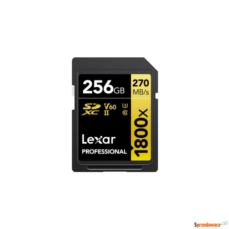 Lexar SDXC 256GB Professional 1800x UHS-II U3... - Karty pamięci, czytniki,... - Radom