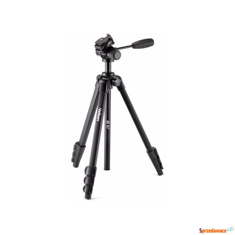 Tripod Velbon statyw M47 z płynną głowicą 3-k... - Lampy błyskowe, statywy - Skierniewice