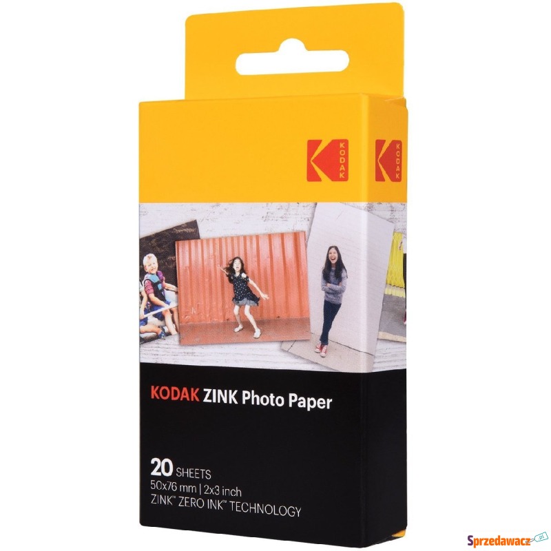 Kodak ZINK Paper 2x3'' - wkłady do aparatu Kodak... - Pozostały sprzęt optyczny - Brzeg