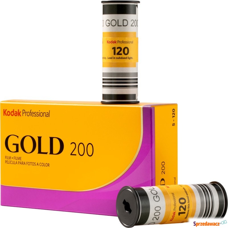 Kodak Professional Gold 200 120 Film - 5 szt. - Akcesoria fotograficzne - Włocławek