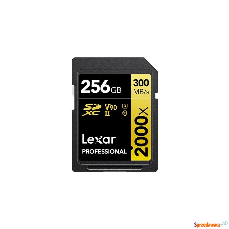 Lexar SDXC 256GB Professional 2000x UHS-II U3... - Karty pamięci, czytniki,... - Nowy Sącz