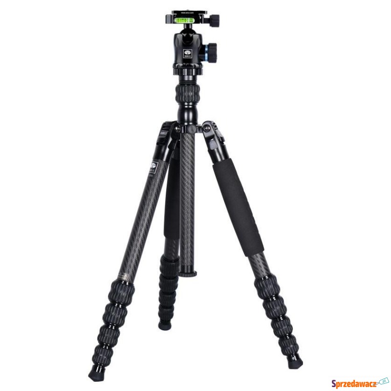 Tripod Sirui Traveler Carbon Kit T-1205+E-10 - Lampy błyskowe, statywy - Tarnowskie Góry