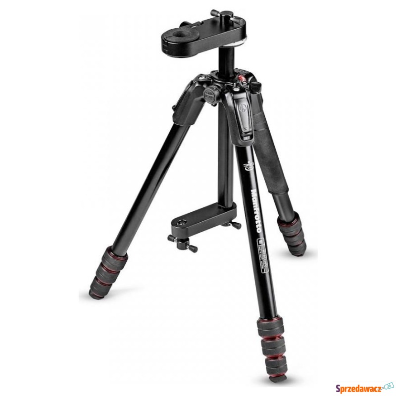 Tripod Manfrotto VR 360 z uchwytami na wysiegnik... - Lampy błyskowe, statywy - Słupsk