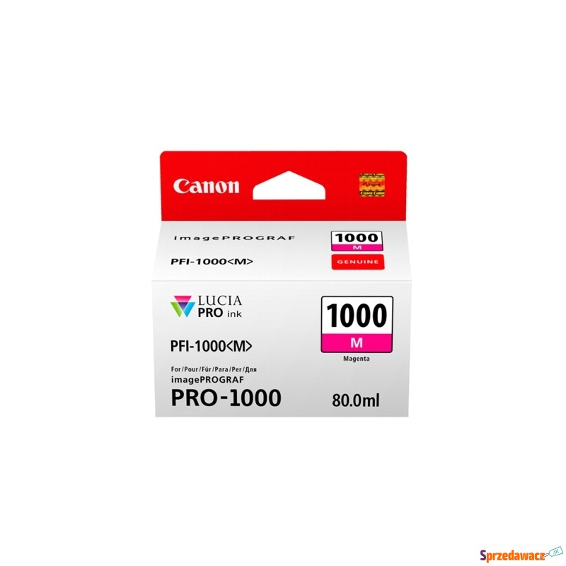 Tusz Oryginalny Canon PFI-1000M (0548C001) (P... - Tusze, tonery - Inowrocław