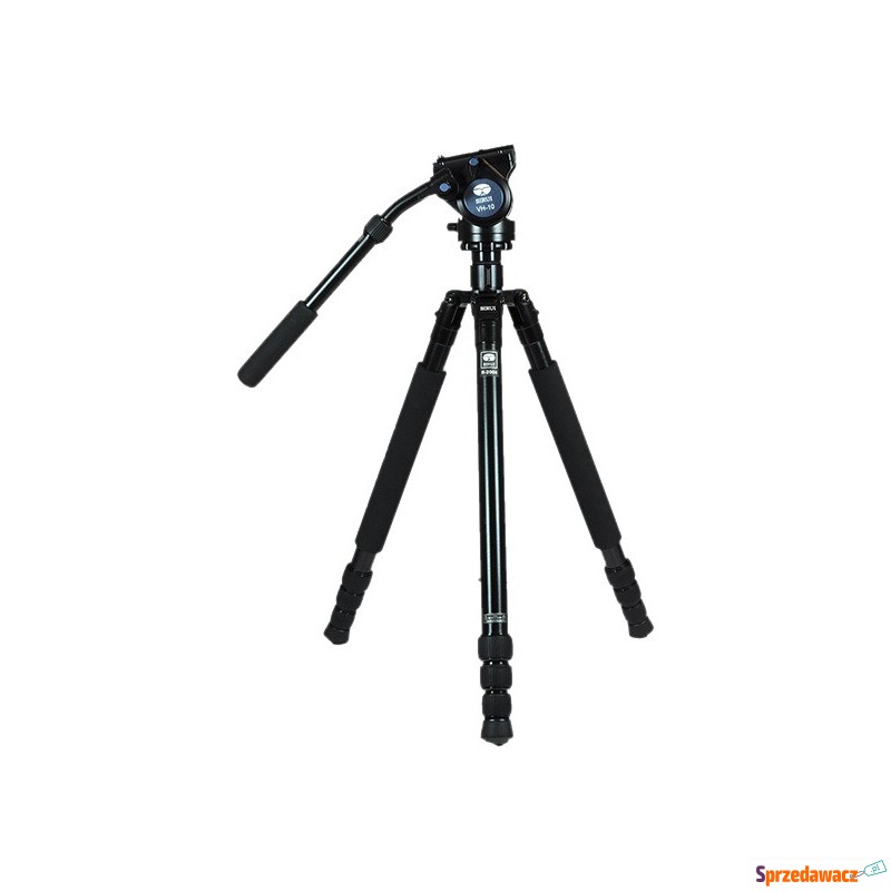 Tripod Sirui videokit r-2004 + vh-10 - Lampy błyskowe, statywy - Ciechanów