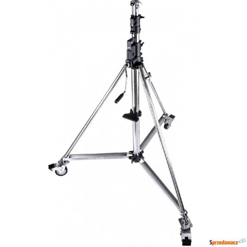 Tripod Kupo 484 Heavy Duty Wind-Up Low Base Steel... - Lampy błyskowe, statywy - Szczecin