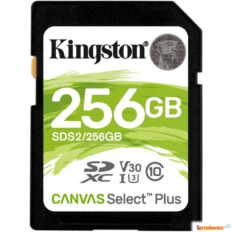 Kingston SDXC Canvas Select Plus 256GB 100R Class... - Karty pamięci, czytniki,... - Wałbrzych