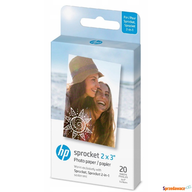 HP Sprocket Zink Paper 2x3'' - 20 szt. - Pozostały sprzęt optyczny - Kędzierzyn-Koźle