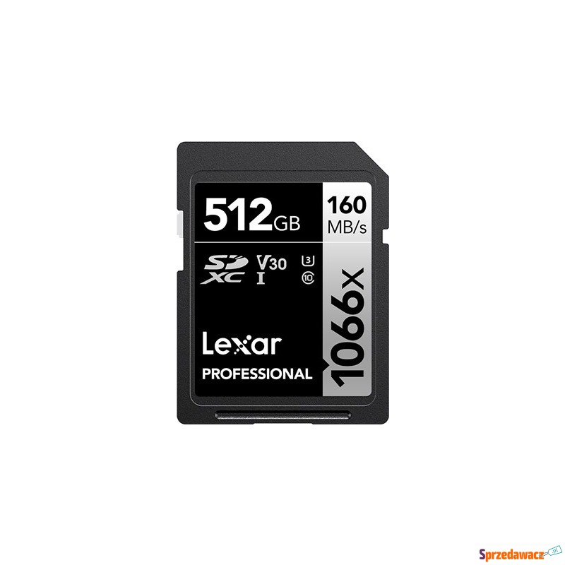 Lexar SDXC 512GB Professional 1066x UHS-I - Karty pamięci, czytniki,... - Czeladź