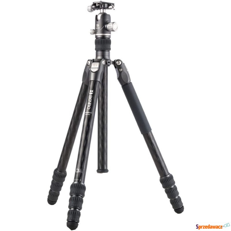 Tripod Benro statyw Rhino 24C+VX25 - Lampy błyskowe, statywy - Kołobrzeg