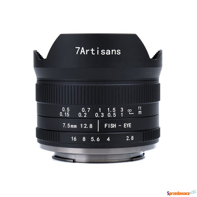 Stałoogniskowy 7Artisans 7.5mm F2.8 II Nikon Z - Obiektywy, tuleje, p... - Szczecin