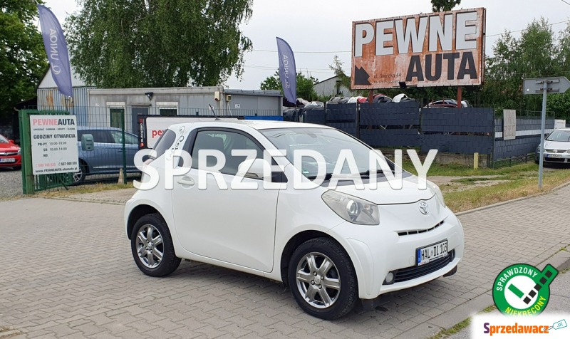 Toyota iQ - Klimatronik/Piękne alufelgi/Perłowy... - Samochody osobowe - Przyszowice