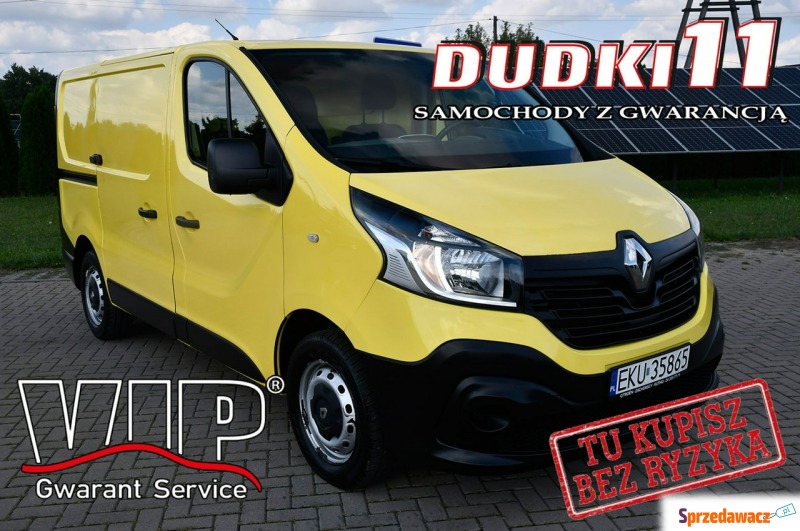 Renault Trafic - 1,6dci DUDKI11 3 Osoby,Klima... - Dostawcze i ciężarowe - Kutno