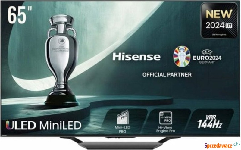 Telewizor Hisense Smart TV Hisense 65U7NQ 4K Ultra... - Telewizory - Dąbrowa Górnicza