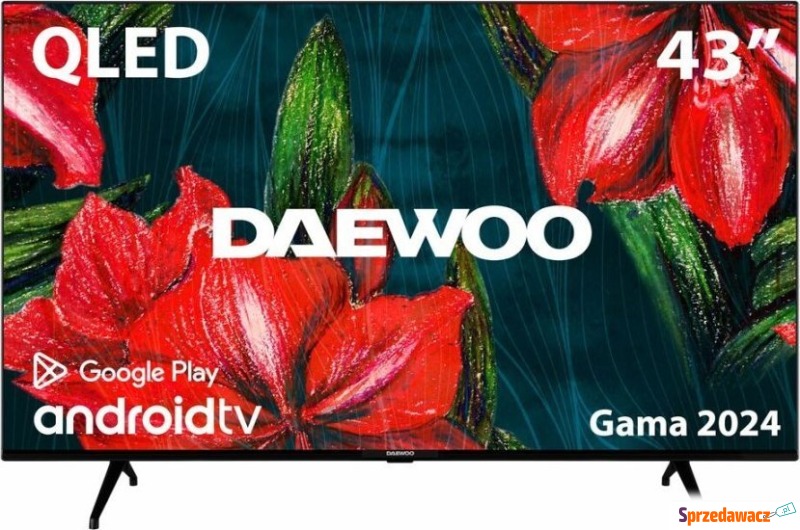 Telewizor Daewoo Smart TV Daewoo 43DM55UQPMS 43"... - Telewizory - Katowice