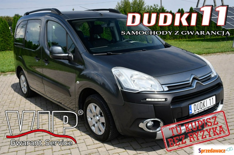 Citroen Berlingo - 1,6hdi DUDKI11 Ledy,Klimat... - Samochody osobowe - Kutno