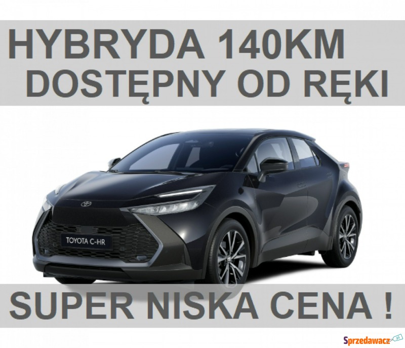 Toyota C-HR  SUV 2024,  1.8 hybryda - Na sprzedaż za 139 900 zł - Szczecinek