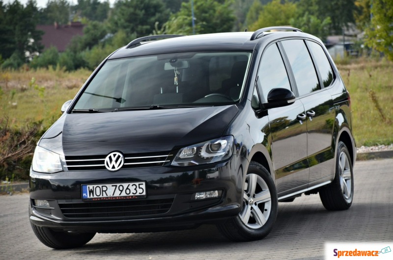 Volkswagen Sharan - 2,0TDI LED Xenon PDC 7-Foteli... - Samochody osobowe - Ostrów Mazowiecka