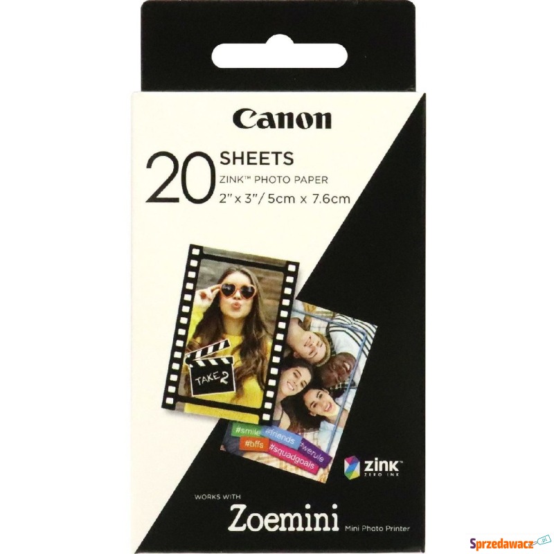 Canon ZINK Paper ZP-2030 wkłady do ZOEMINI - 20... - Pozostały sprzęt optyczny - Legnica