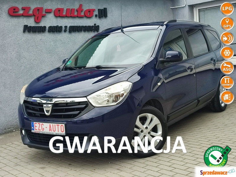 Dacia Lodgy - 1,6 MPi bogata opcja GAZ serwis... - Samochody osobowe - Zgierz