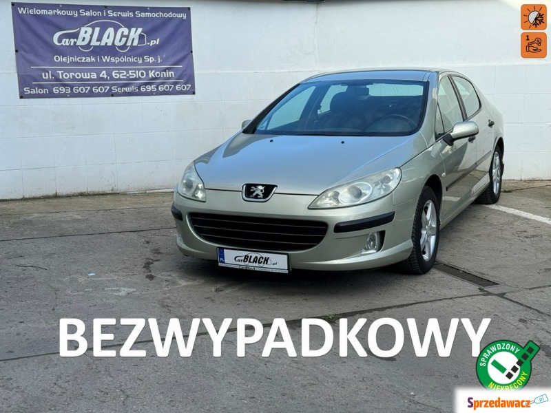 Peugeot 407 – Salon Polska, bezwypadkowy, pie... - Samochody osobowe - Konin